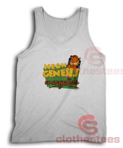 Neon Genesis Evangelion Garfield Tank Top Unisex