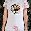Strong Nurse Pittsburgh Steelers Stethoscope T-Shirt
