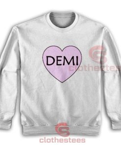 Demi Lovato Heart Sweatshirt