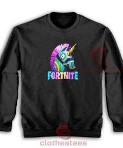 Fortnite Battle Royale Unicorn Sweatshirt Funny Game S-5XL