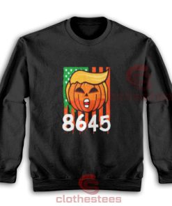 Impeach Trumpkin Halloween 8645 Sweatshirt S-3XL