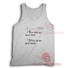 Niggalations Thou Shall Not Quote Tank Top S-3XL