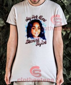 Justice for Breonna Taylor T-Shirt Say Her Name