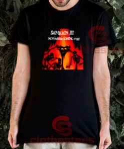 Samhain III Rock Band T-Shirt November Coming Fire