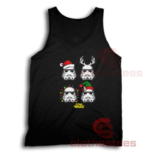 Santa Stormtrooper Christmas Tank Top Star Wars For Unisex