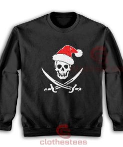 Skull Crossbone Christmas Sweatshirt Christmas Gift For Unisex
