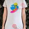 Tweety Bird Surfing T-Shirt Looney Tunes Size S-3XL