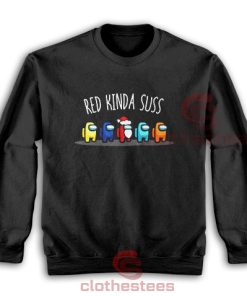 Among-Us-Red-Kinda-Suss-Sweatshirt