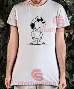 Snoopy-Dog-T-Shirt