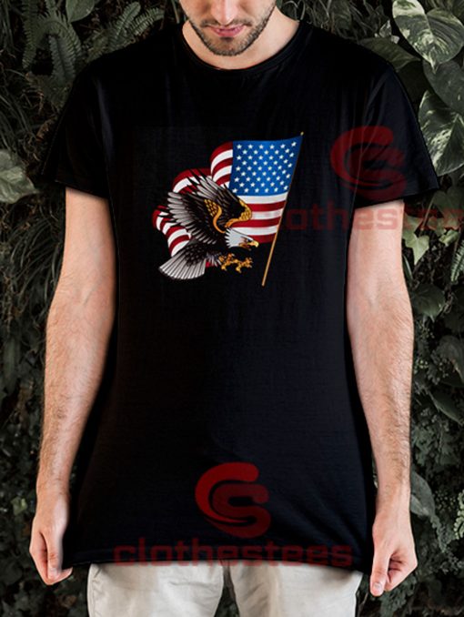 American-Flag-Eagle-T-Shirt