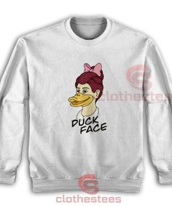 Duck-Face-Girl-Sweatshirt